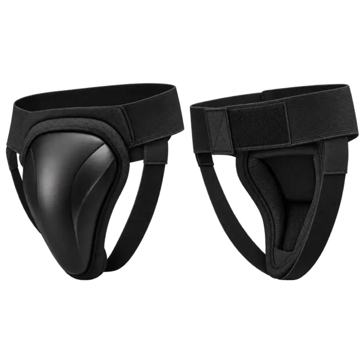 Illustration neutre d’une coquille de protection noire